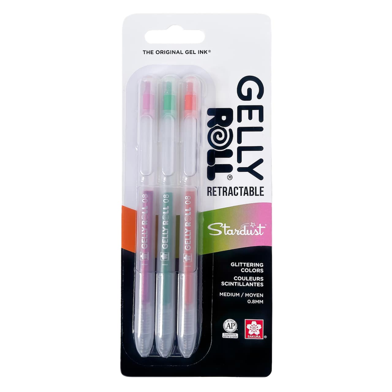 Sakura® Gelly Roll® Stardust 0.8mm Gel Pen Set